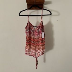 Velvet top size M multi color